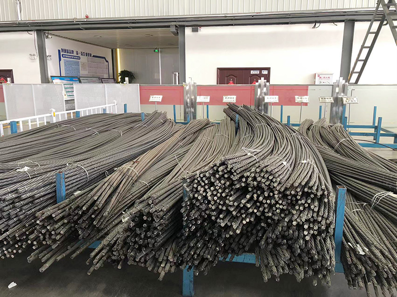二代锚索生产线成品